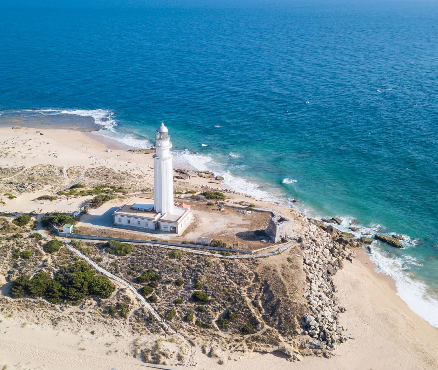 Faro de Trafalgar vista aérea