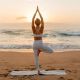 yoga en la playa