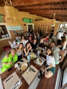 Grupo Surfcamp comida