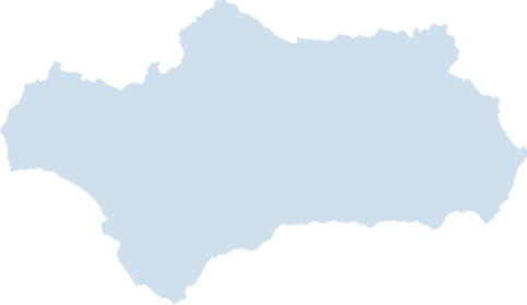 mapa Andalucía