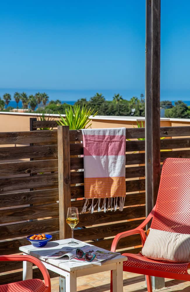 Terraza habitación ático