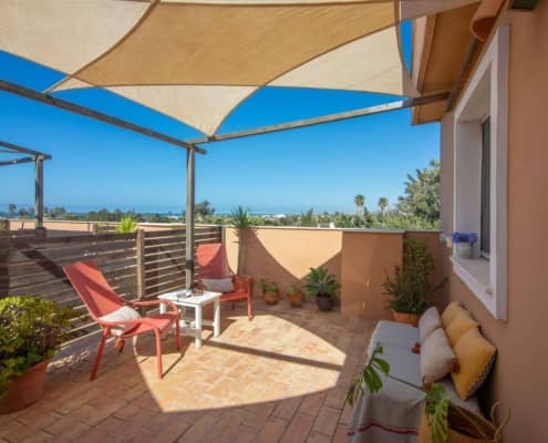 Terraza habitación ático
