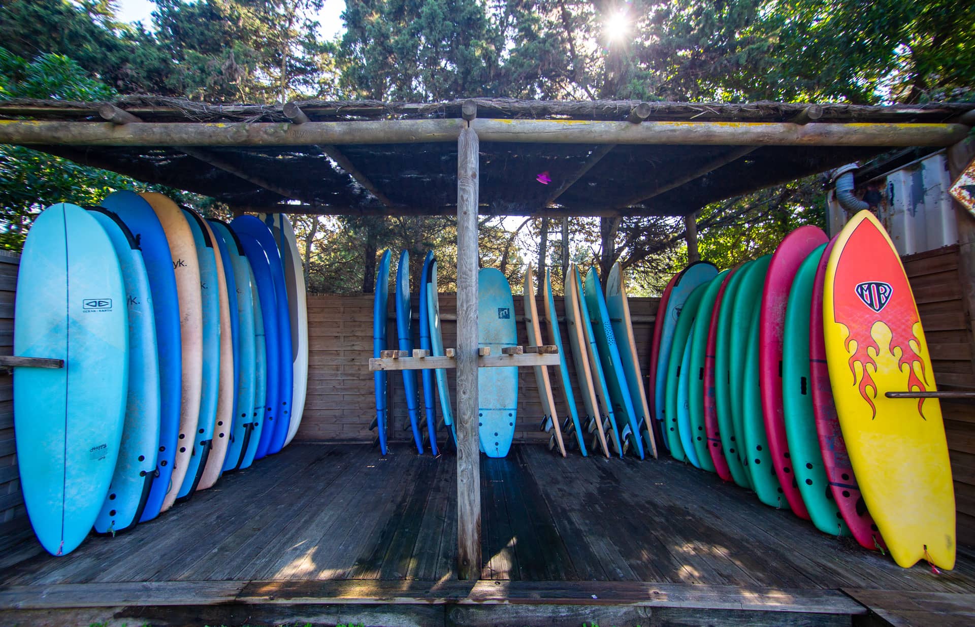 Tablas de surf iniciación