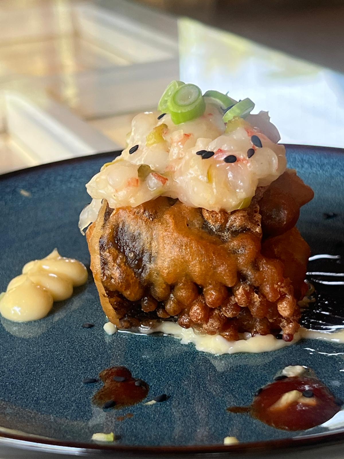 El Jardín de NEXO restaurante El Palmar plato 4