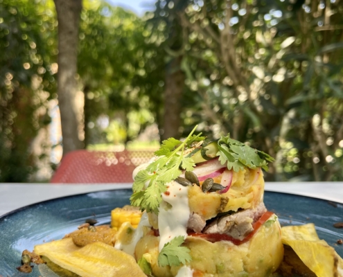 Donde comer en El palmar, el Jardín de Nexo 6