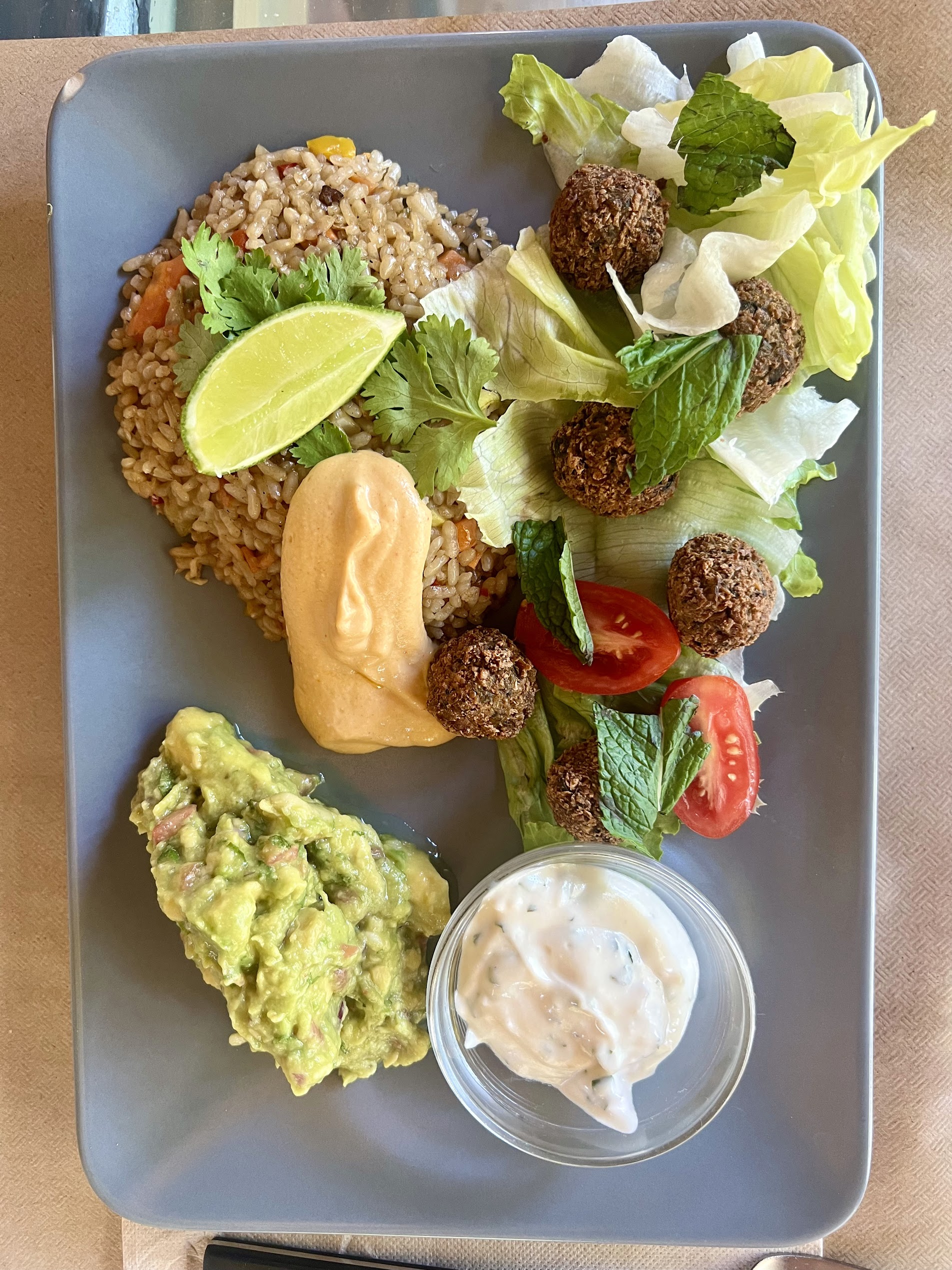 El Jardín de NEXO restaurante El Palmar plato 1